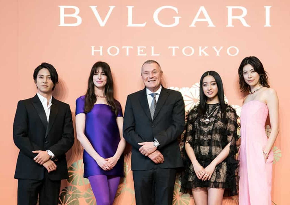 Dia de inauguração do Bulgari Hotel Tóquio 
