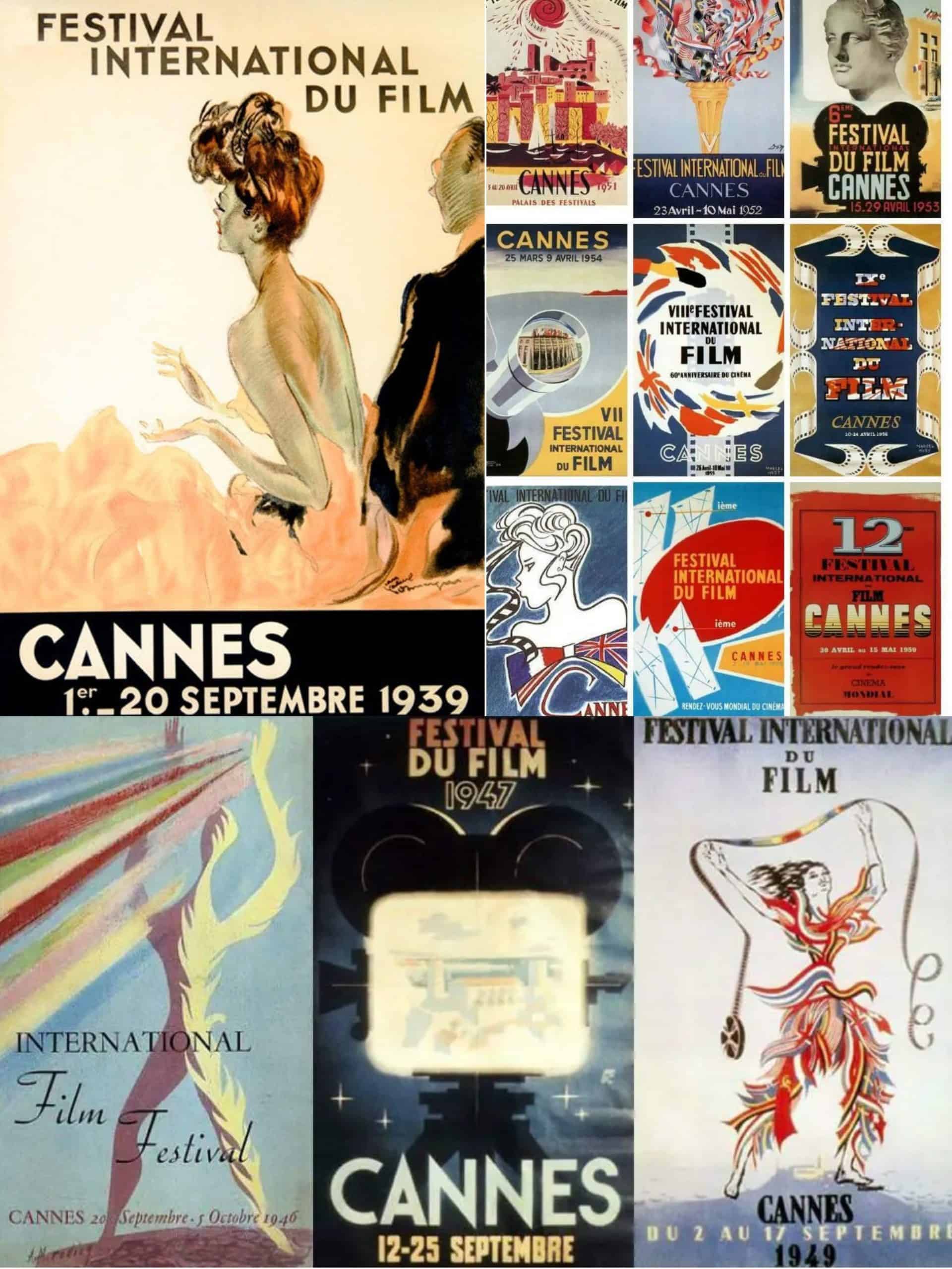 Cannes Film Festival 90s Posters