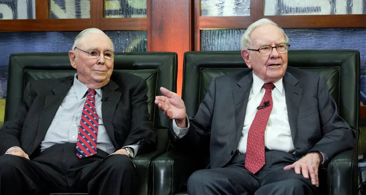 Charlie Munger et Warren Buffet