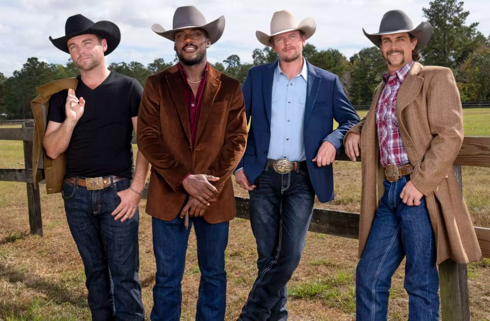 Farmer Wants A Wife Main Cast - Hunter, Ryan, Landon and Allen (Credit: Entertainment Weekly)