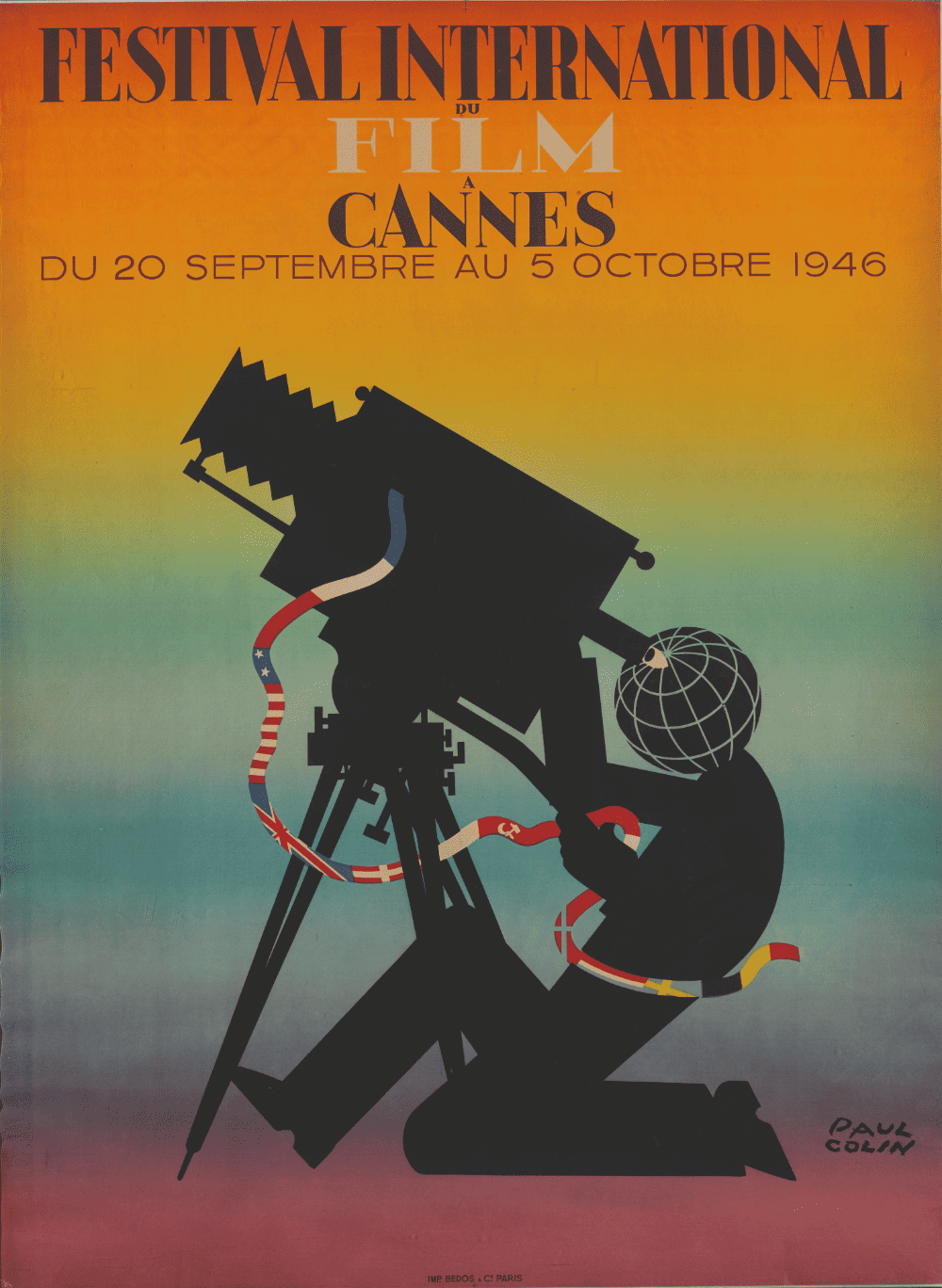 Cannes Film Festival 1946 poster