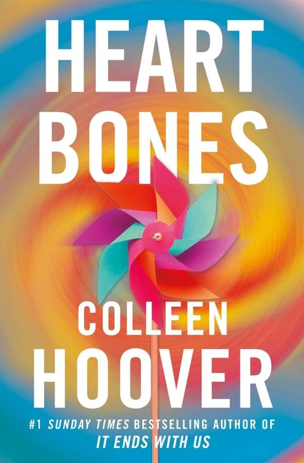 Cover image of the book named "Heart Bones" by Colleen Hoover. 