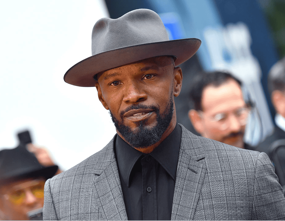Jamie Foxx, an American actor, singer, and comedian