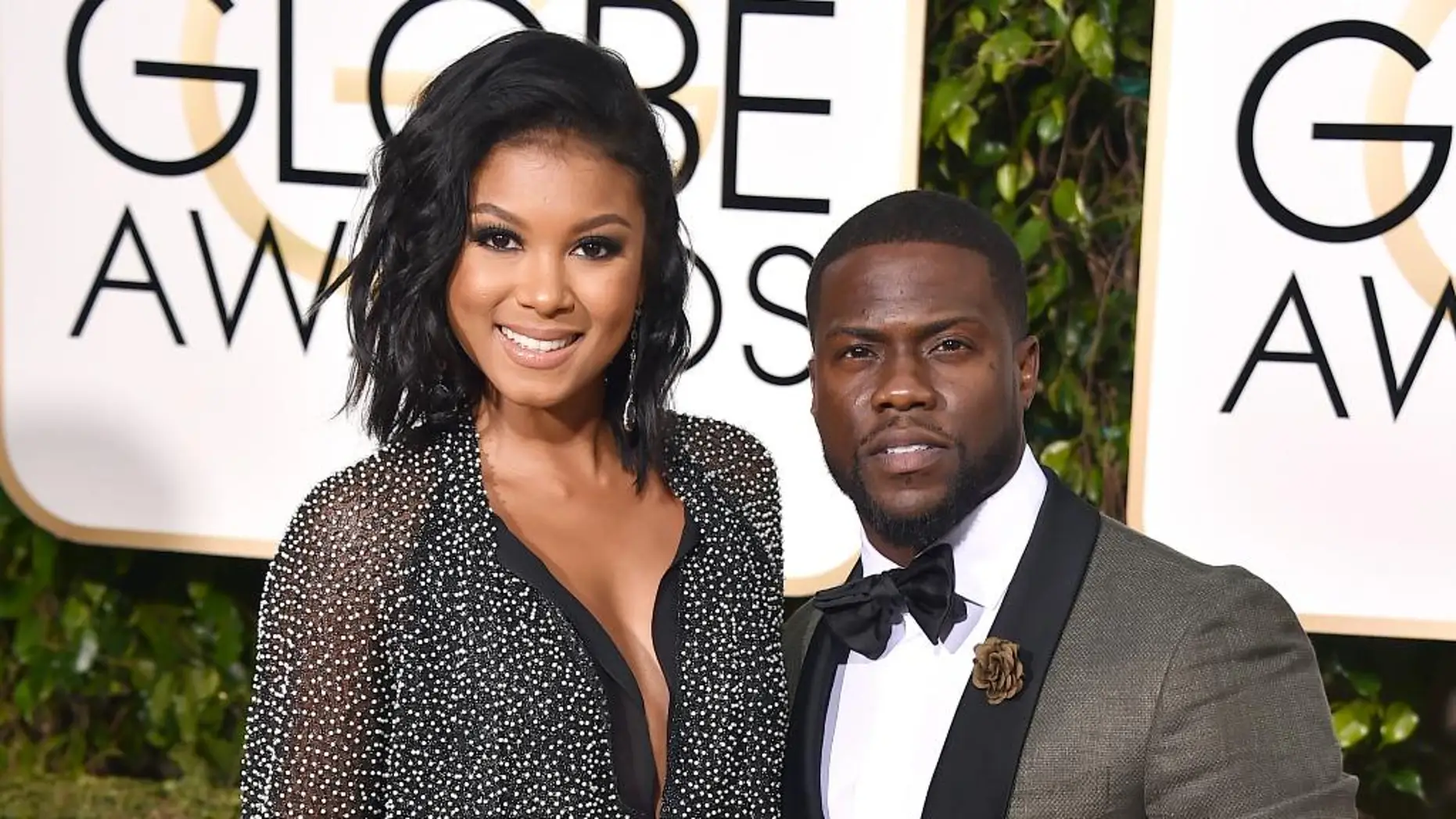 Kevin Hart and Eniko Parrish Hart