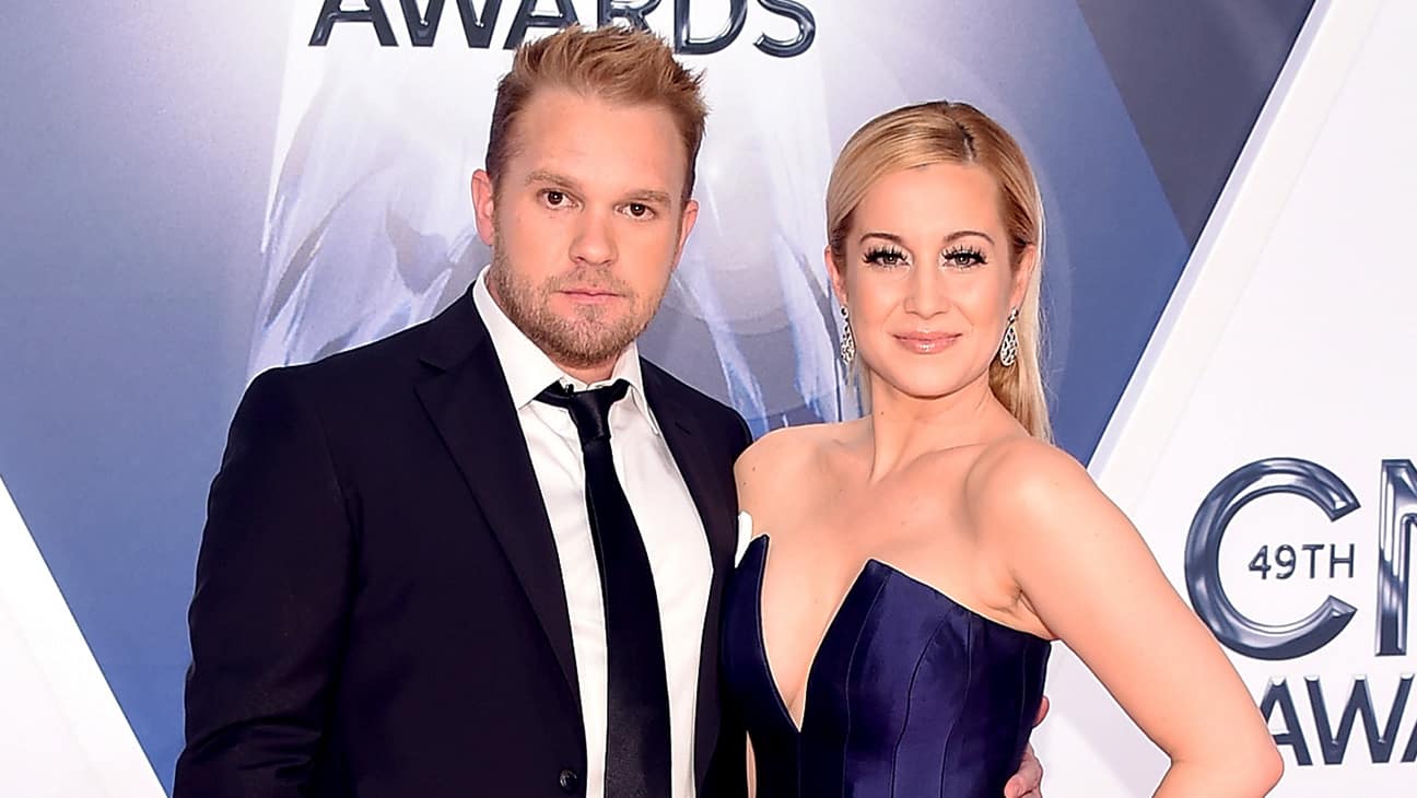 Kyle Jacobs & Kellie Pickler attending the 49th Annual CMA Awards