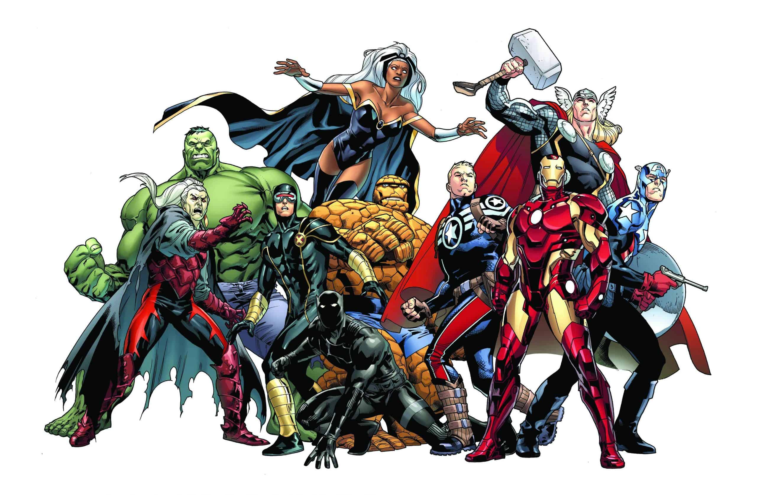 45 Marvel Comic Superheroes