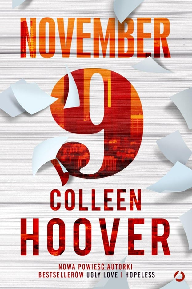 Cover image of the book "November 9" by Colleen Hoover.