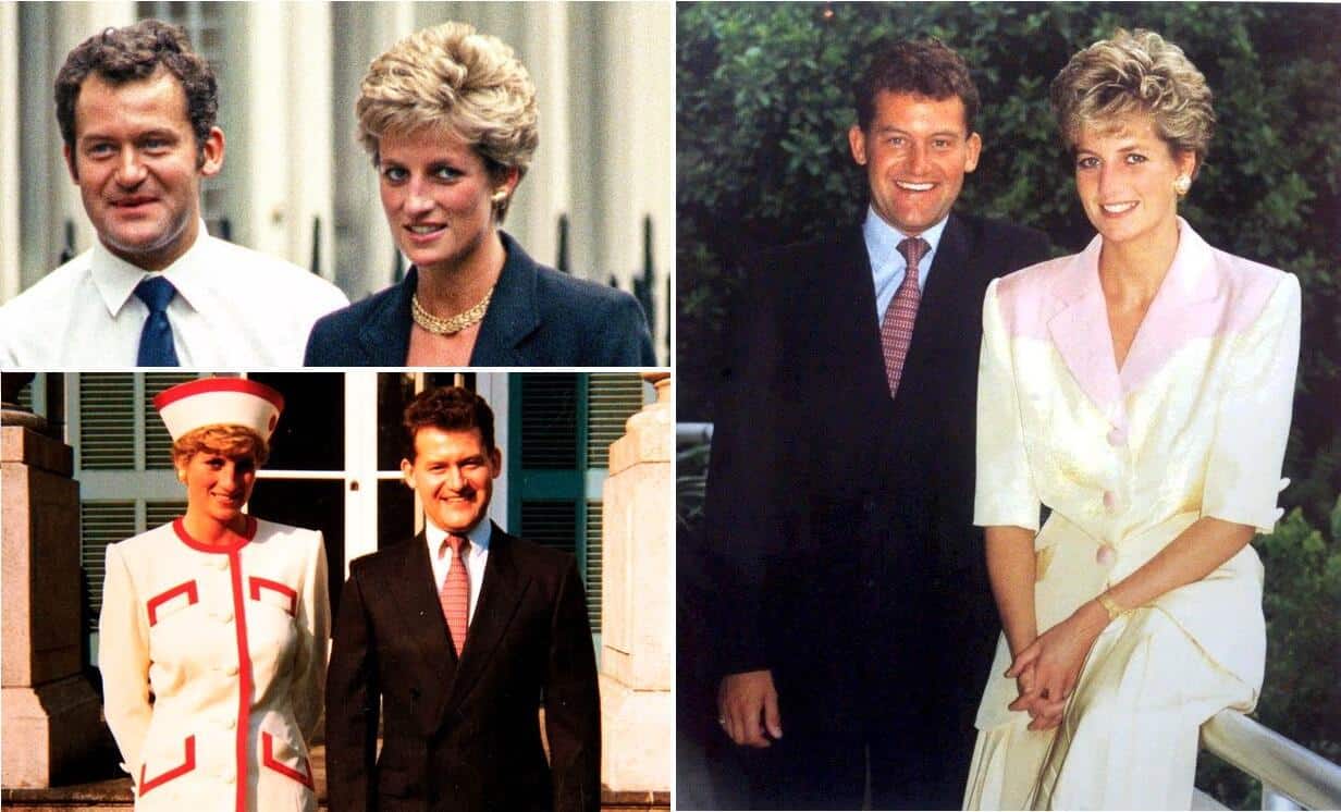Paul Burrell y la princesa Diana