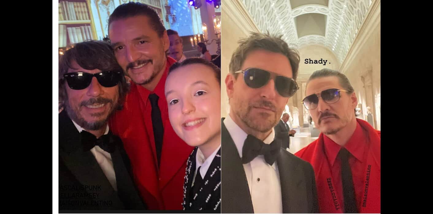 Pedro Pascal se hace selfies con otras celebridades