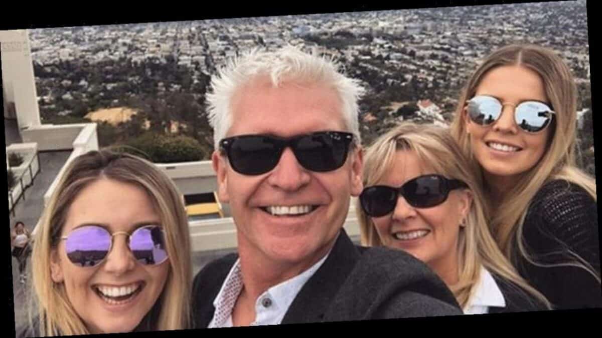 Phillip Schofield and his Family