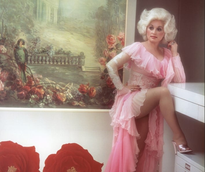 Dolly Parton In Pink