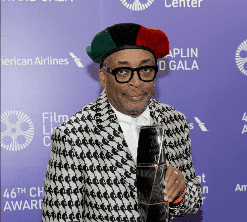 Spike Lee, the famous black actor, director.