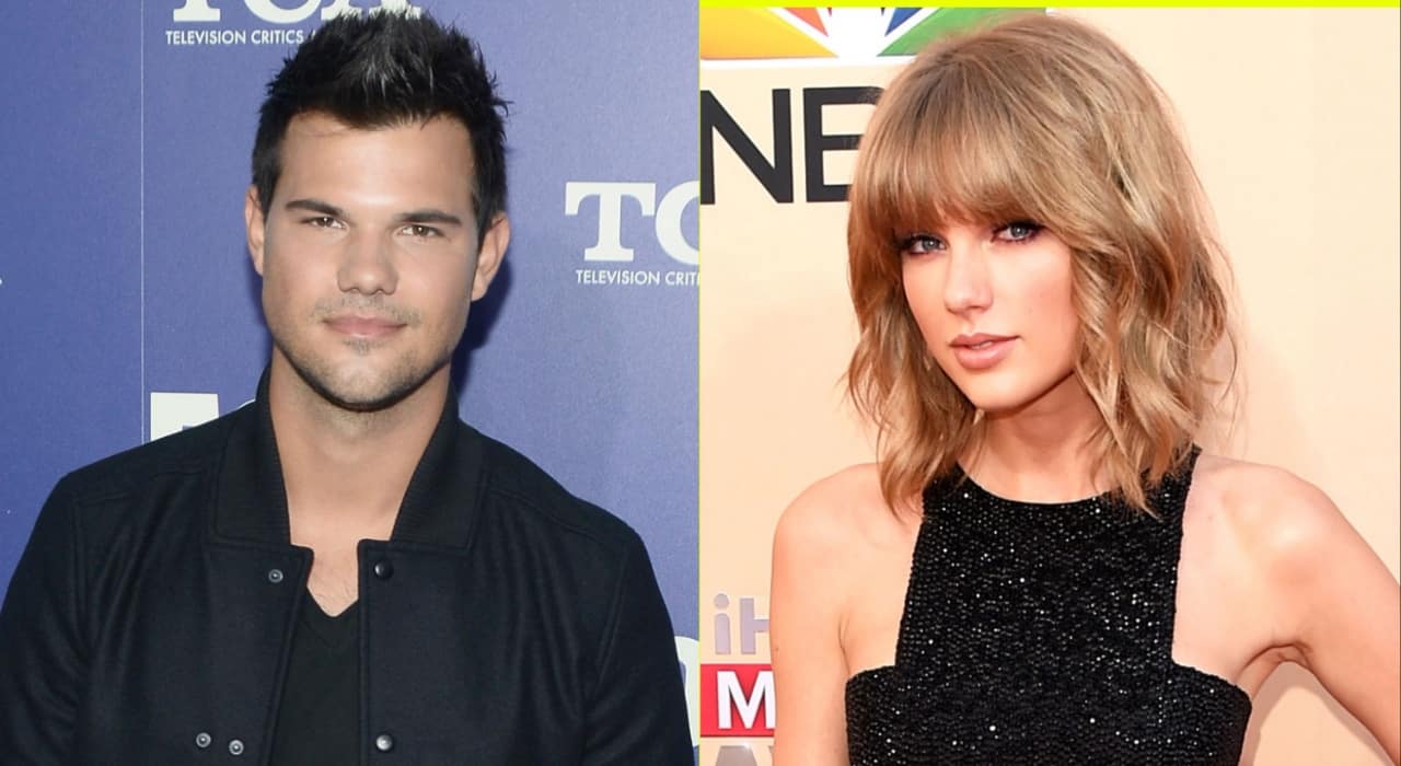 Taylor swift and lautner