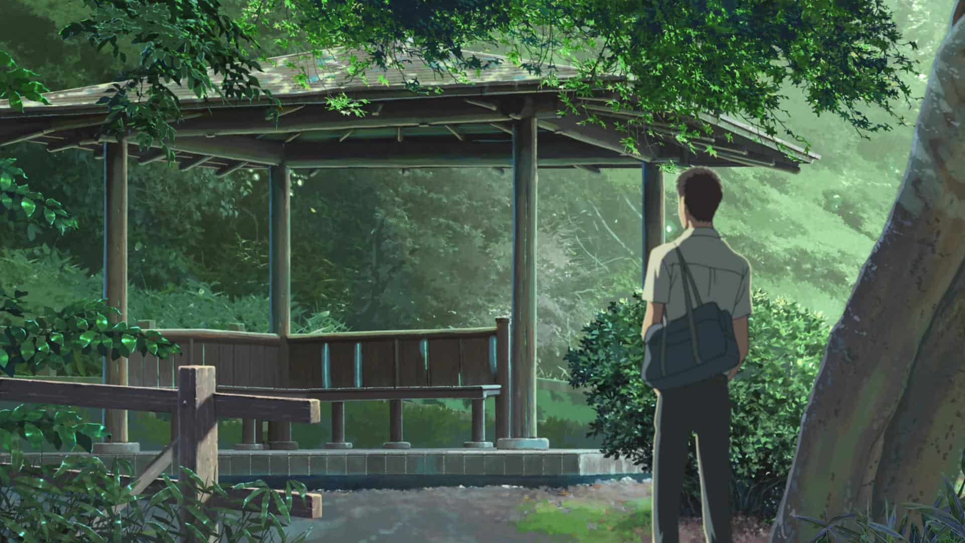 One Of The Best Romantic Anime: The Garden of Words 