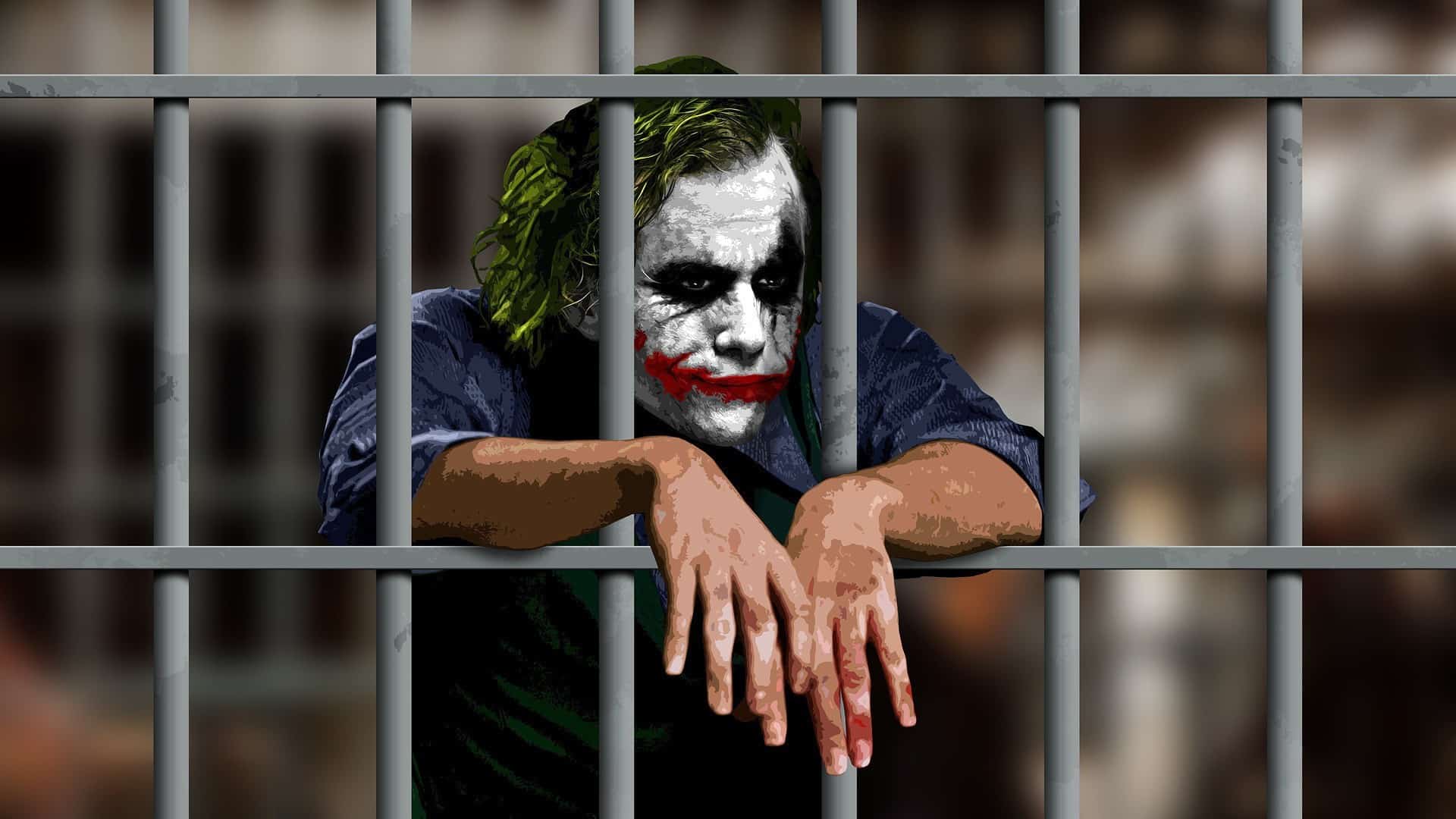 Joker in the jail
