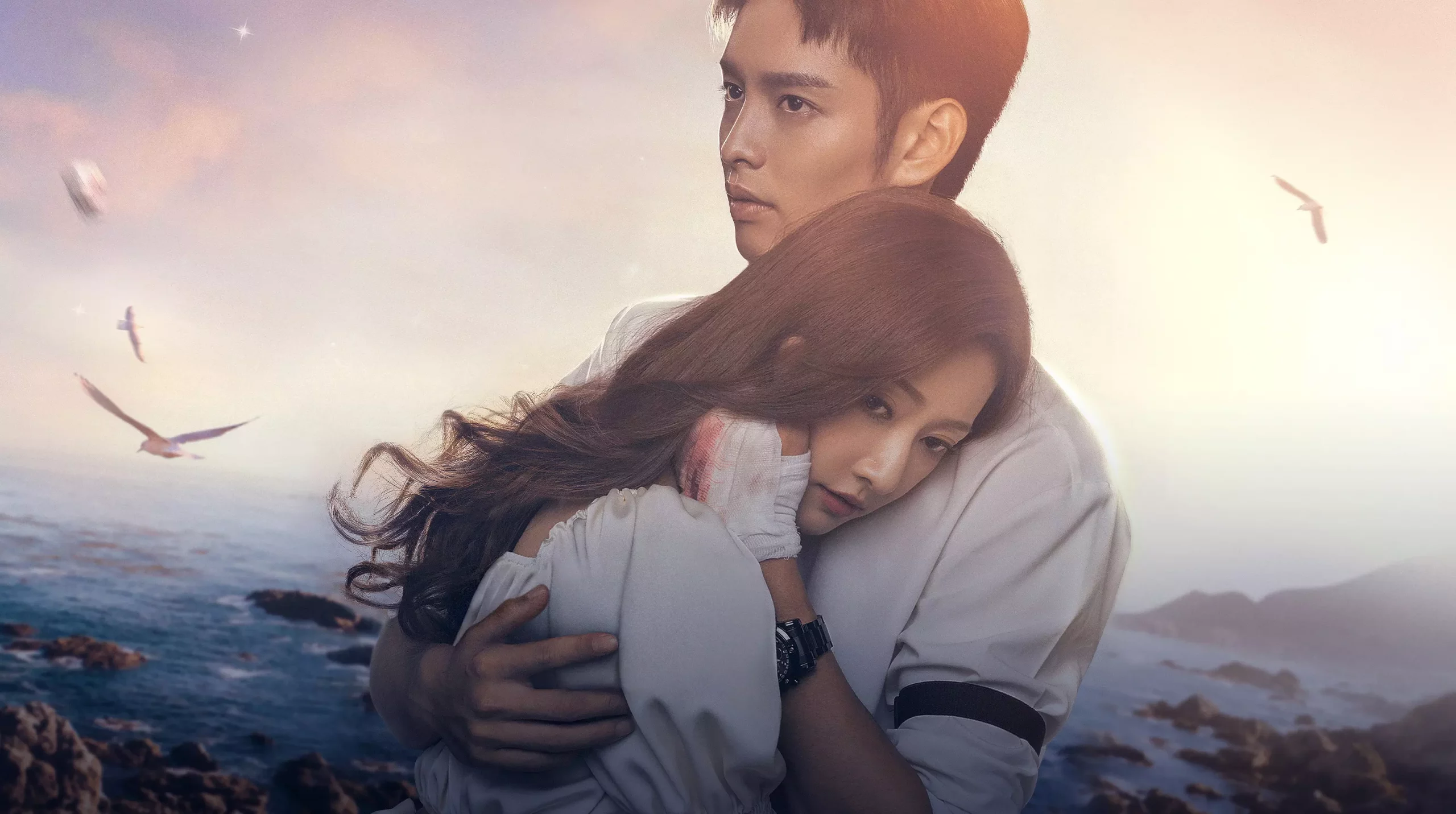 Đào Ngọc Ninh và Yilia Yu trong phim Tình yêu bản sao (Tín dụng: Sohu TV)