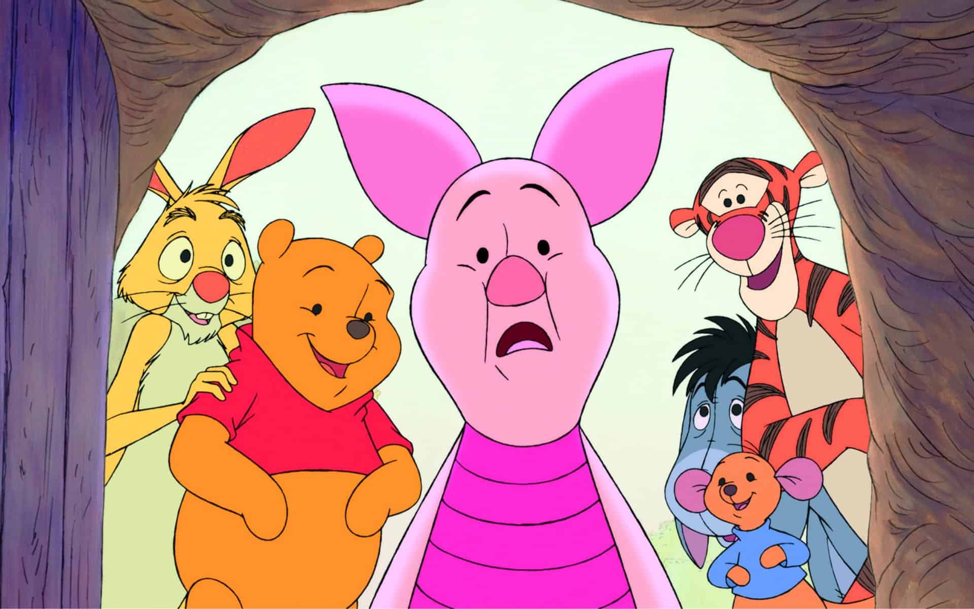 Winnie the Pooh and Piglet 