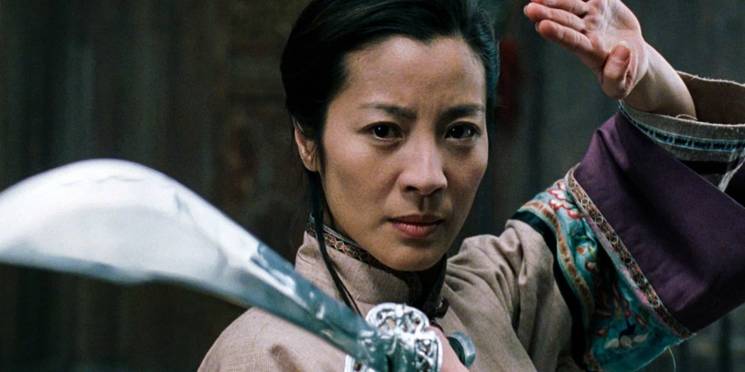 Yu Shu Lien en la película Crouching Tiger, Hidden Dragon