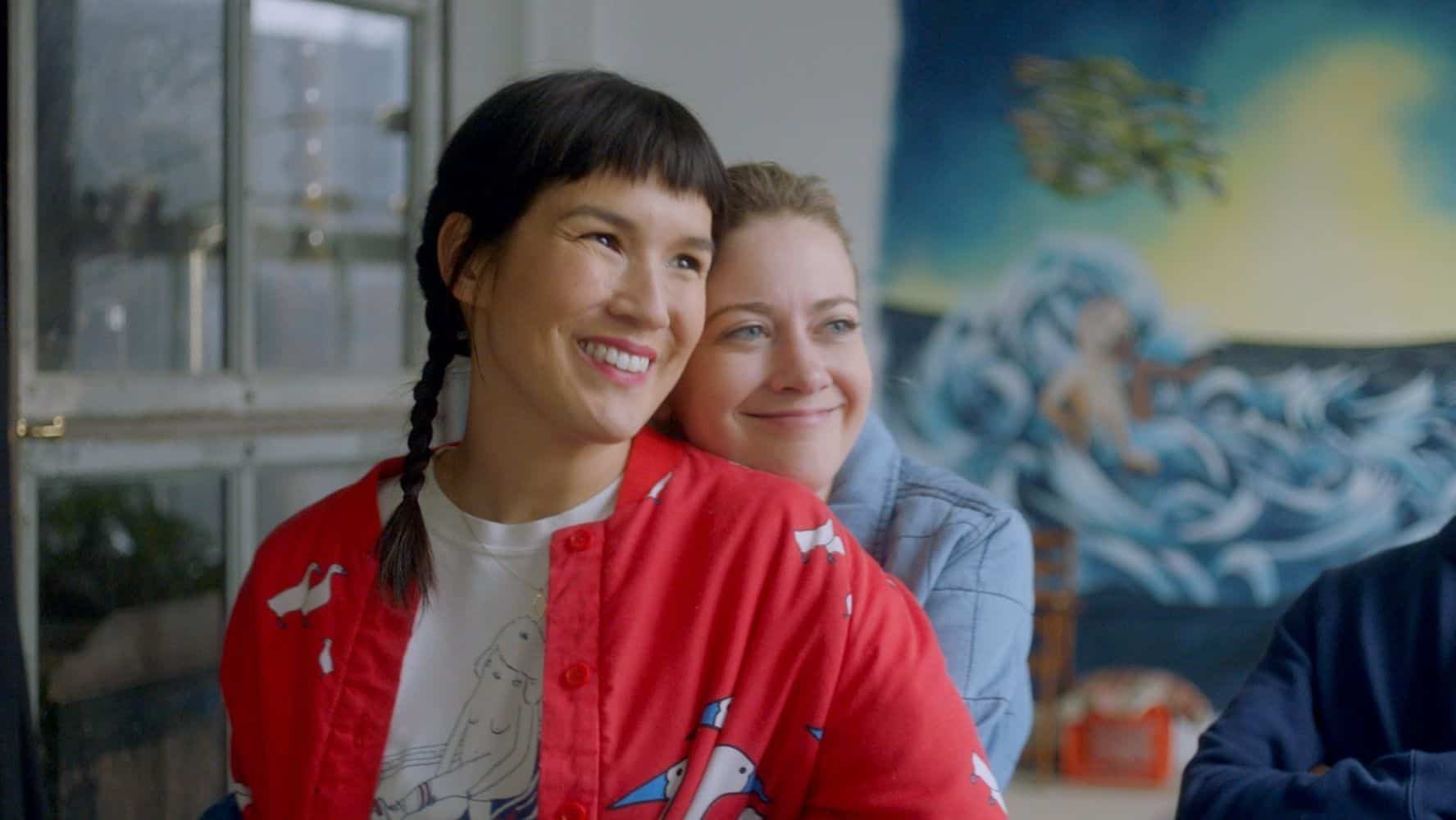 Zoë Chao with Mia Lidofsky in Strangers