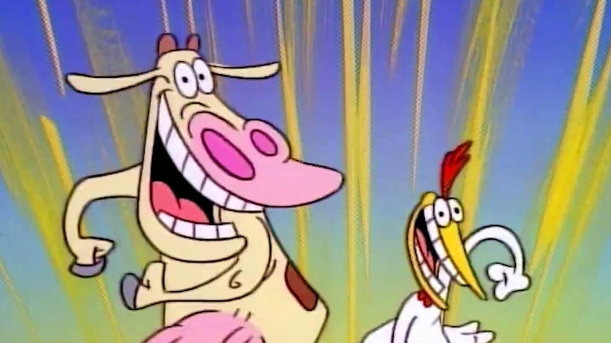 cow and chicken YouTube