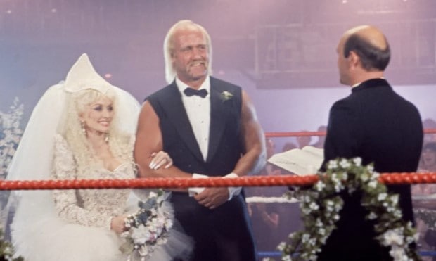 Dolly Parton and Hulk Hogan