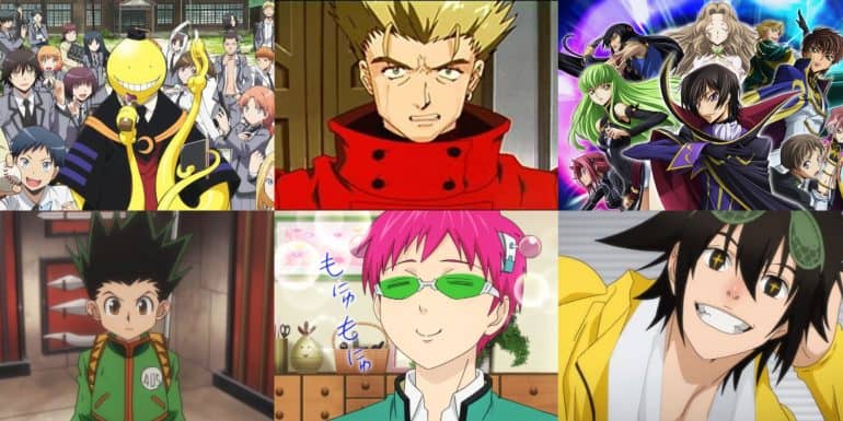 10 anime with op main characters