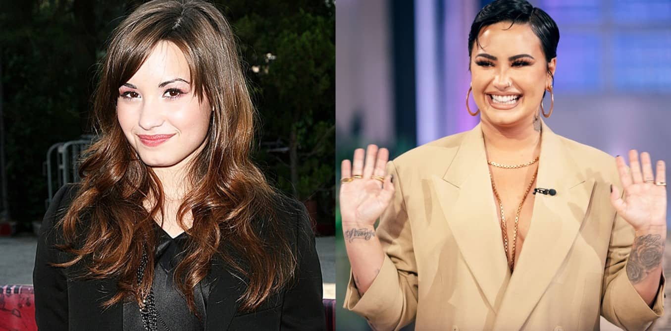Demi Lovato Antes y Después