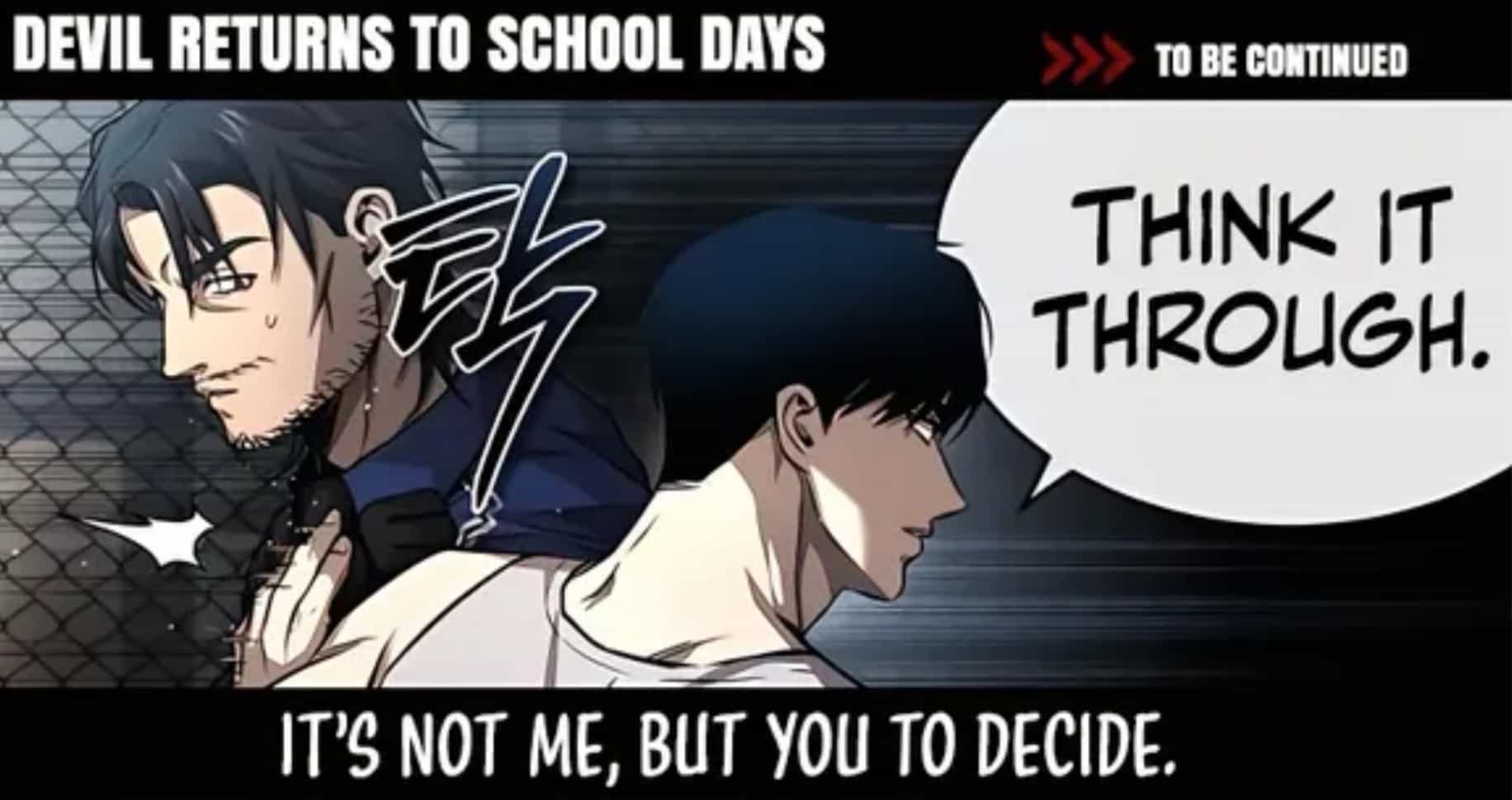 Devil Returns To School Days 