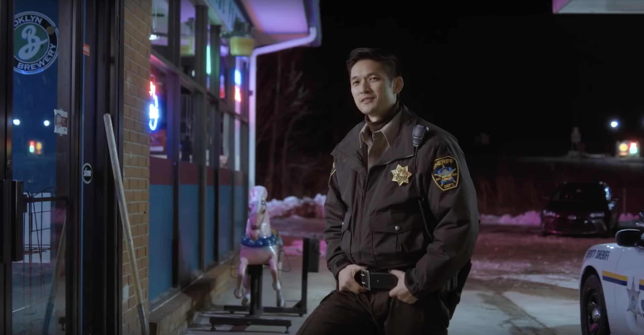 Liu, the police officer in the film, Burn (Credits: Momentum Pictures)