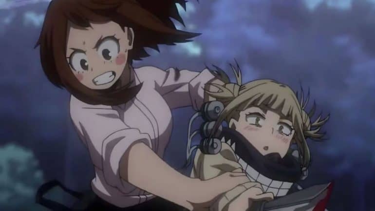 My Hero Academia Chapter 392 Spoilers & Raw Scans: Toga Injures Uraraka ...