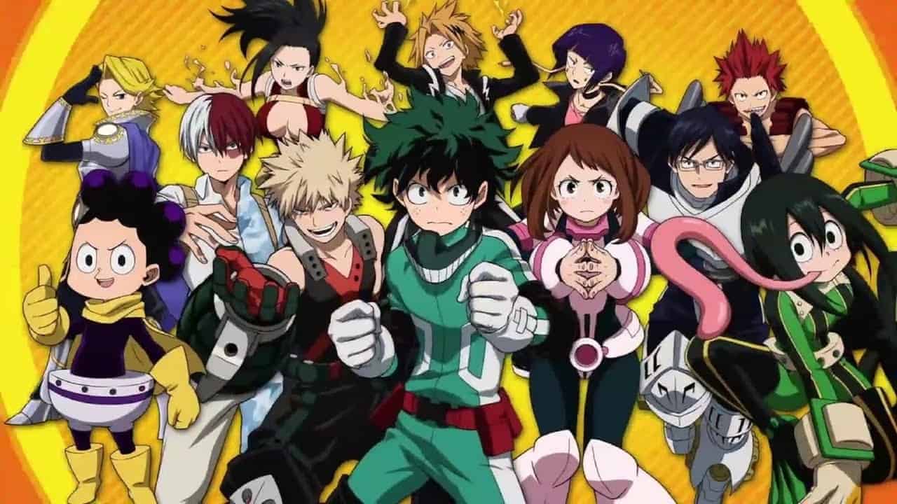 Complete Squad Of My Hero Academia (Credits: Netflix)