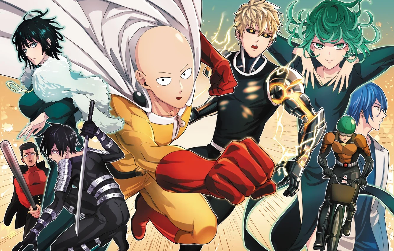 One punch man main characters 