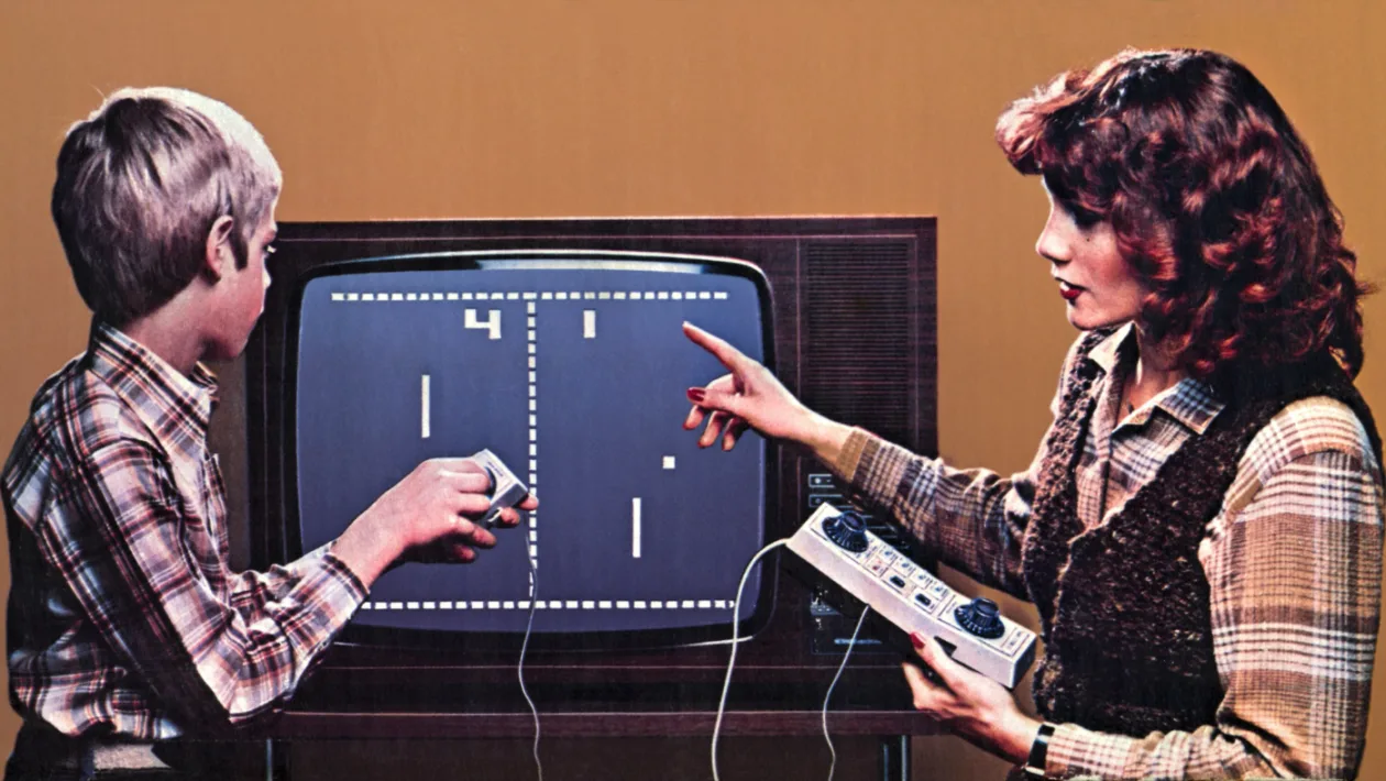 Trò chơi điện tử đầu tiên được chấp nhận rộng rãi "Pong"