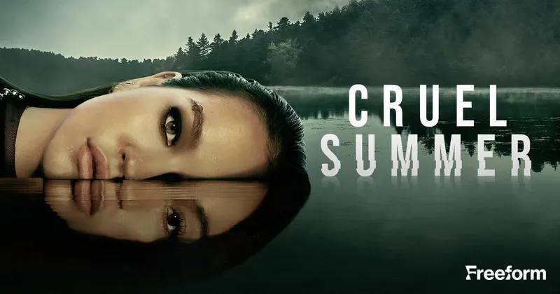 Poster for the show, Cruel Summer (Credits: Freeform)