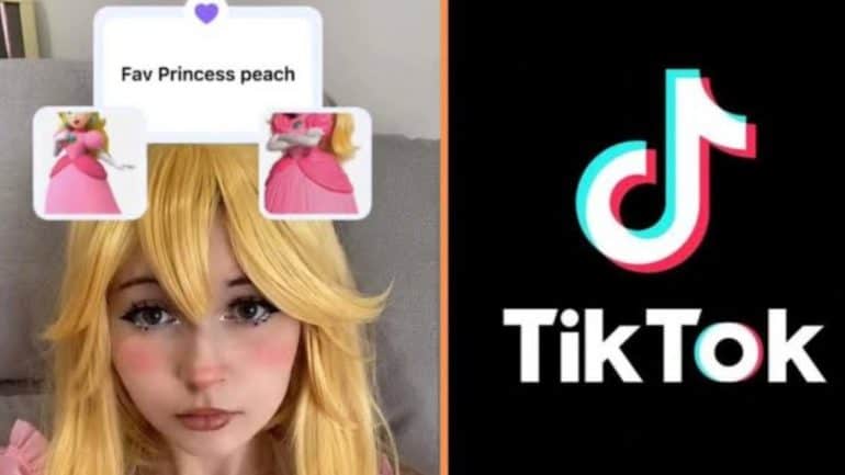 How To Get The Princess Peach Filter On Tiktok