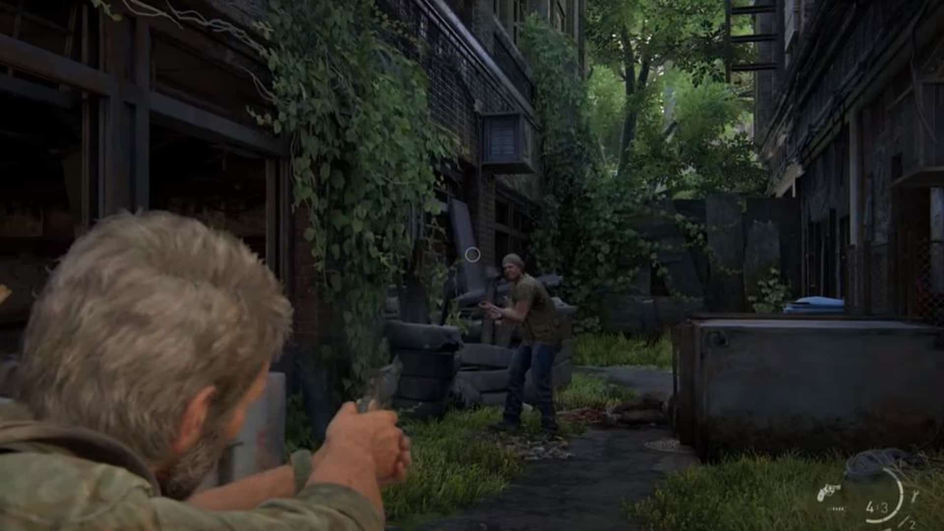 Screenshot of Last of Us Gameplay