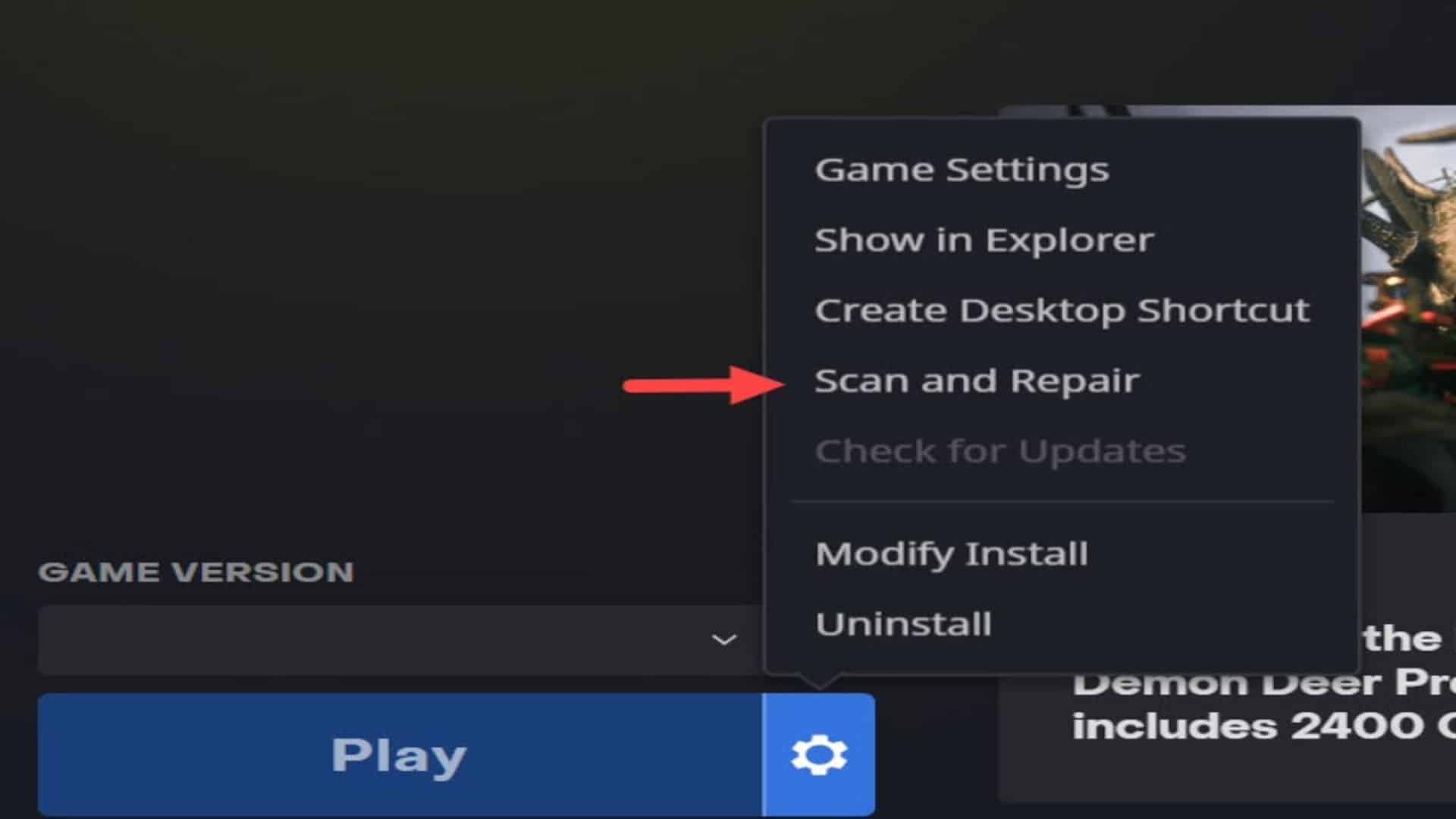 Screenshot of diablo 4 settings