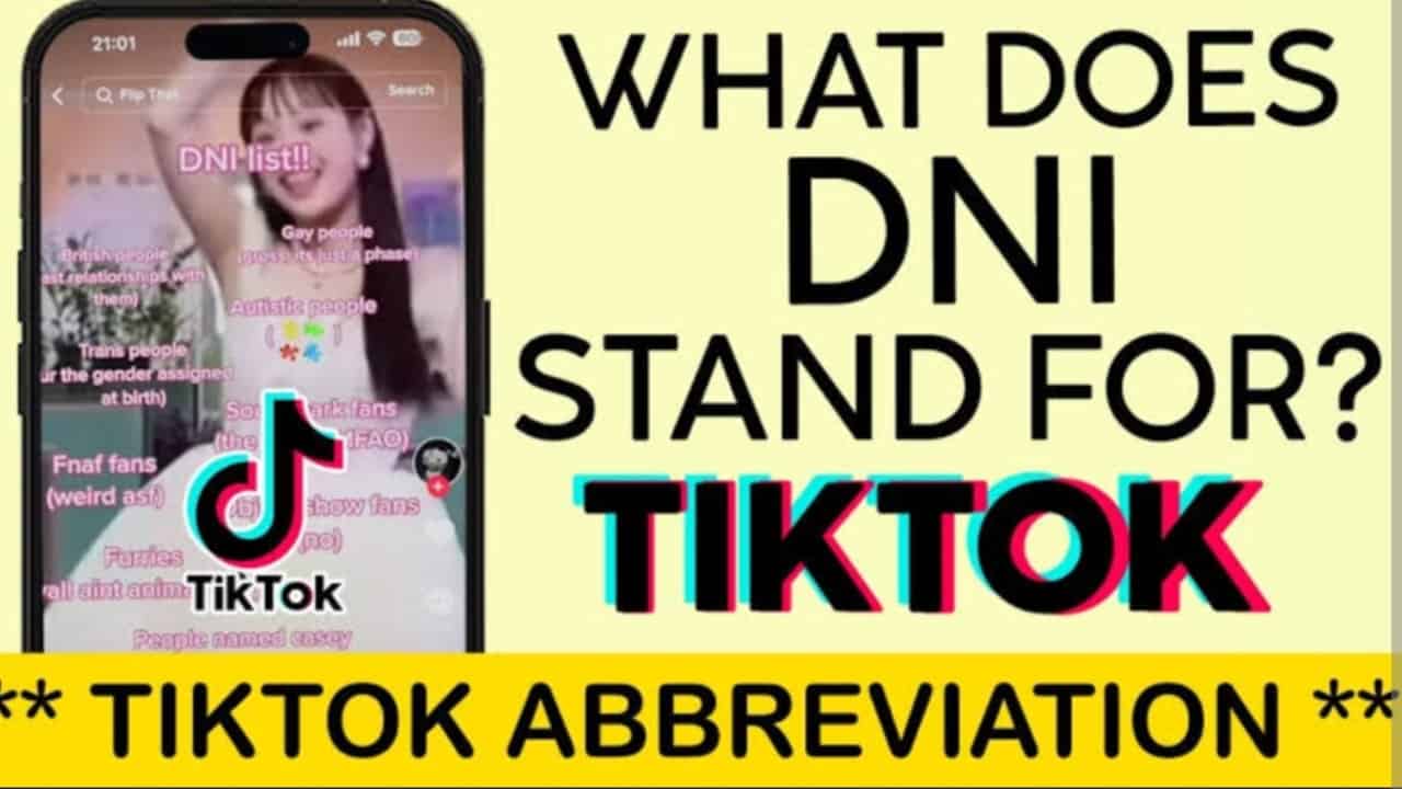 What Does DNI Mean On Tiktok