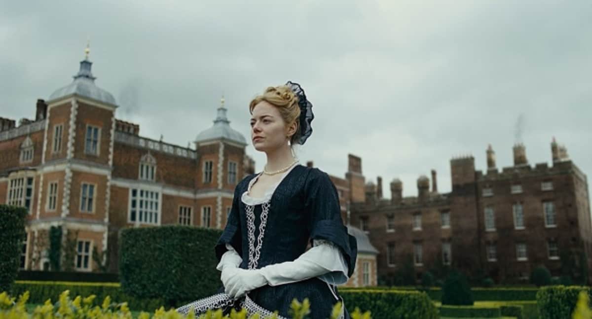 Abigail in the movir 'The Favourite' 