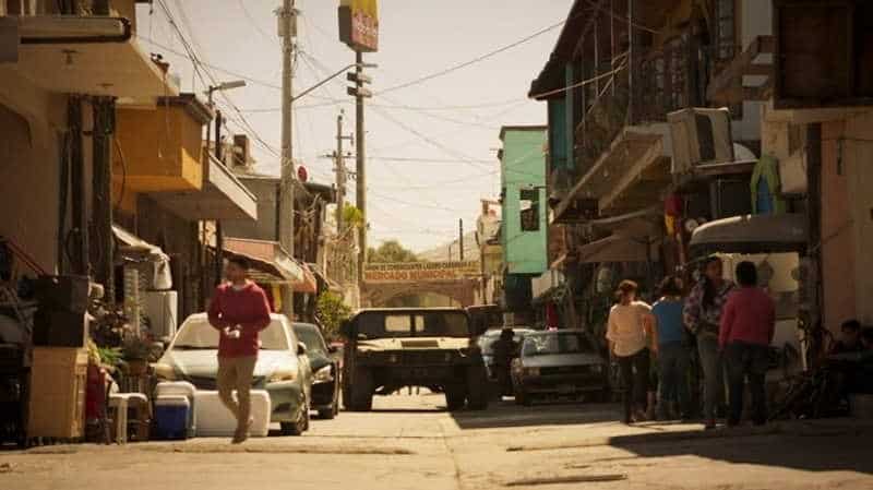 The US Mexico border in the show, Mayans M.C. (Credits: FX)