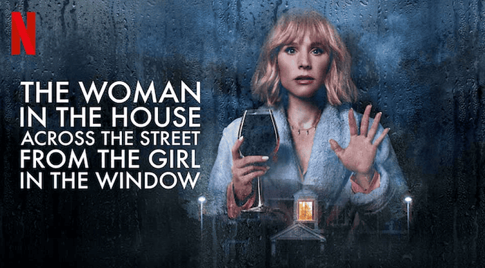 the woman in the house across the street from the girl in the window (credit: netflix)