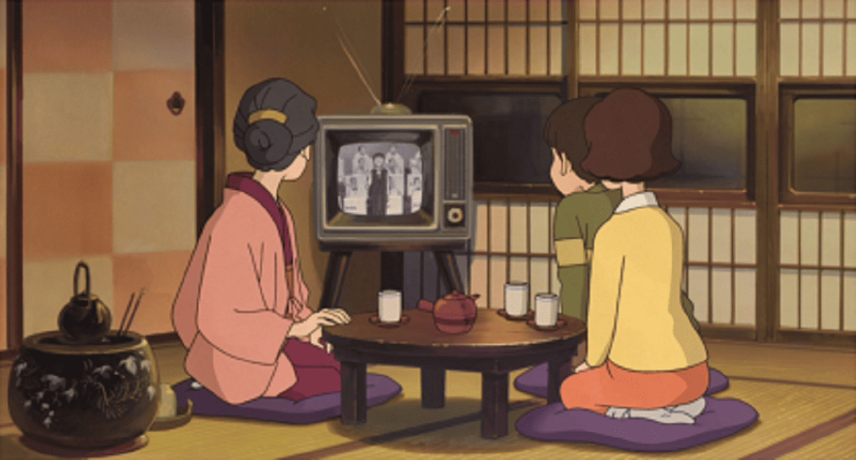 watch anime with family 