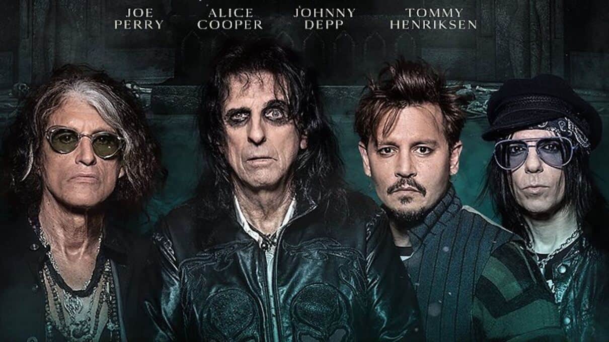 The Members Of The Hollywood Vampires