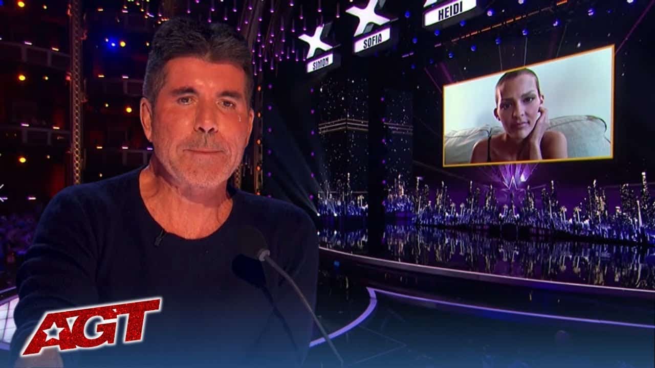 Simon Cowell Cried After Meeing Nightbirde Virtually In AGT