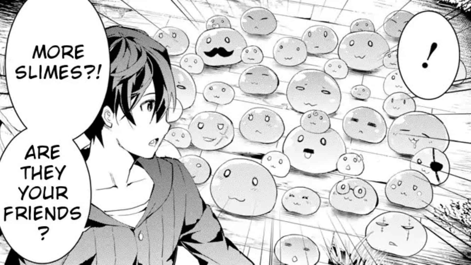 Yuuji Asking His Slime If The Others Are His Friends - Tensei Kenja No Isekai Raifu Chapter 1
