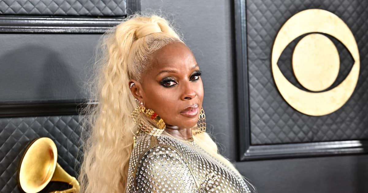 Mary J. Blige at the Grammys.