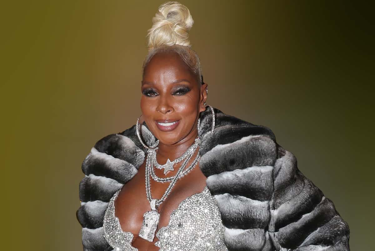 Mary J. Blige, actress, singer and songwriter.
