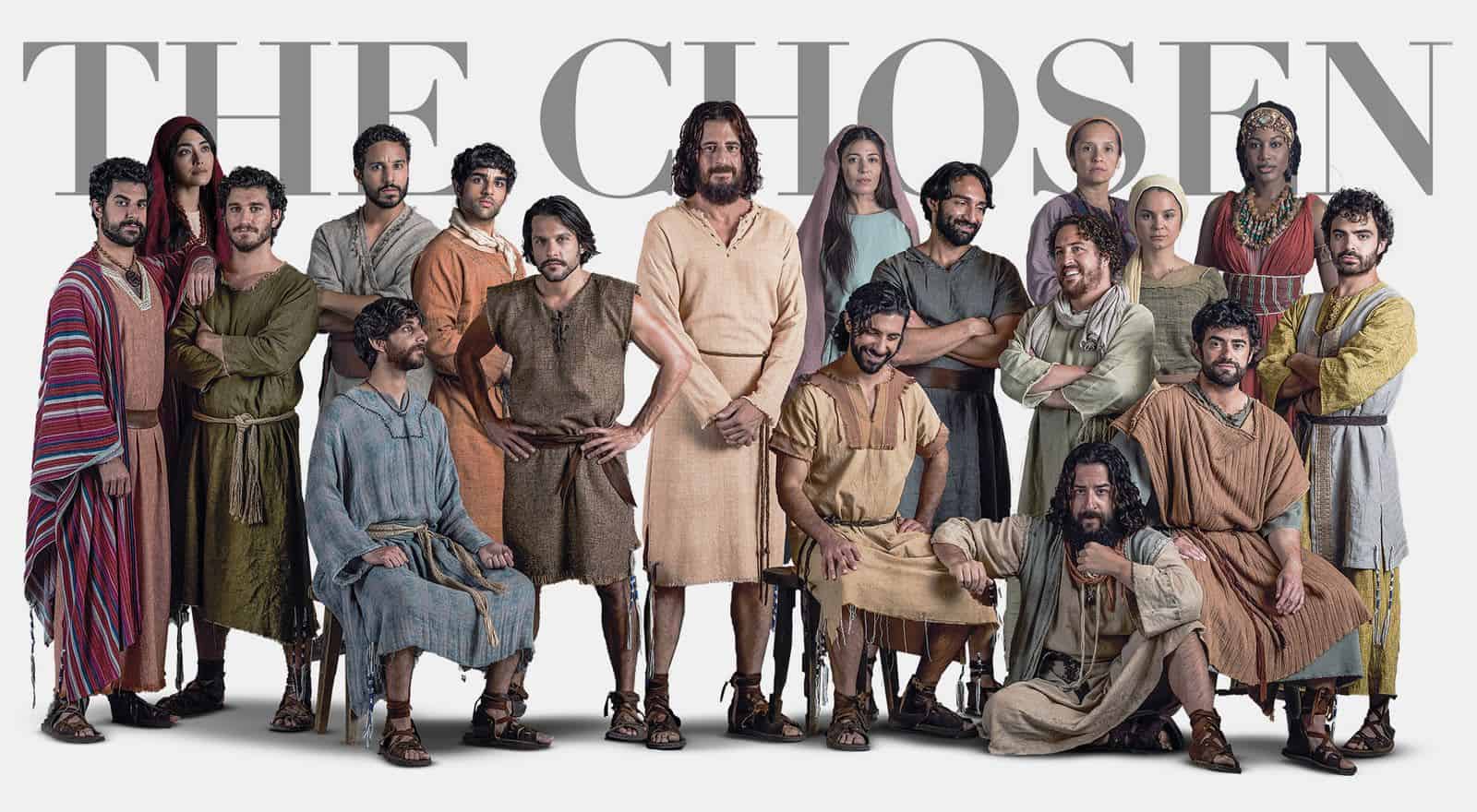 Cast if the widely popular and criticslly acclaimed show "The Chosen"