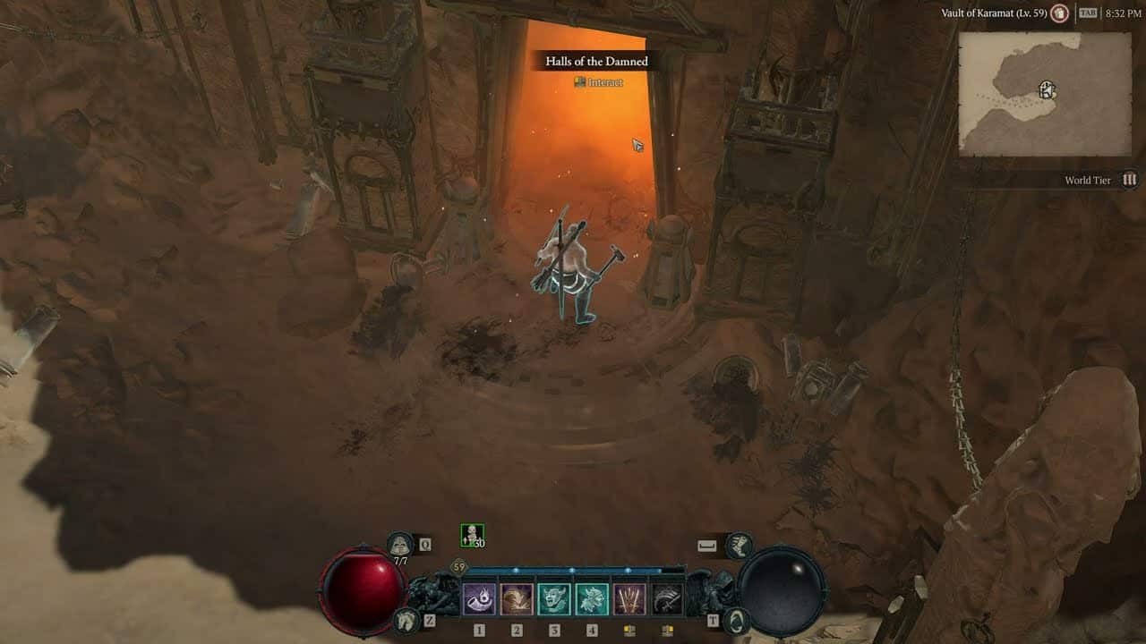 Diablo 4 Sảnh chết tiệt