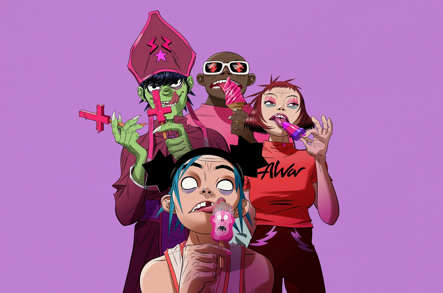 Gorillaz, the band that is taking the world by storm.